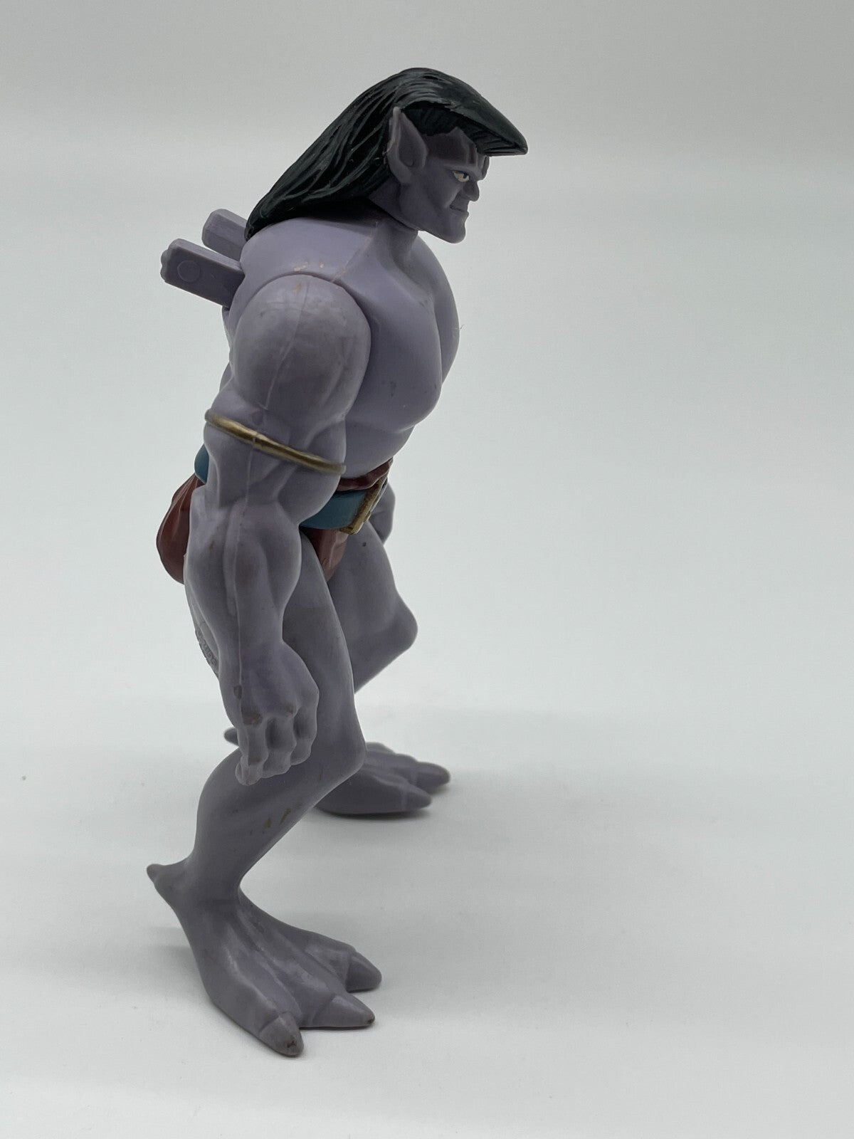 1995 Kenner Disney Gargoyles Goliath Figure 5" Purple Loose No Wings or Tail