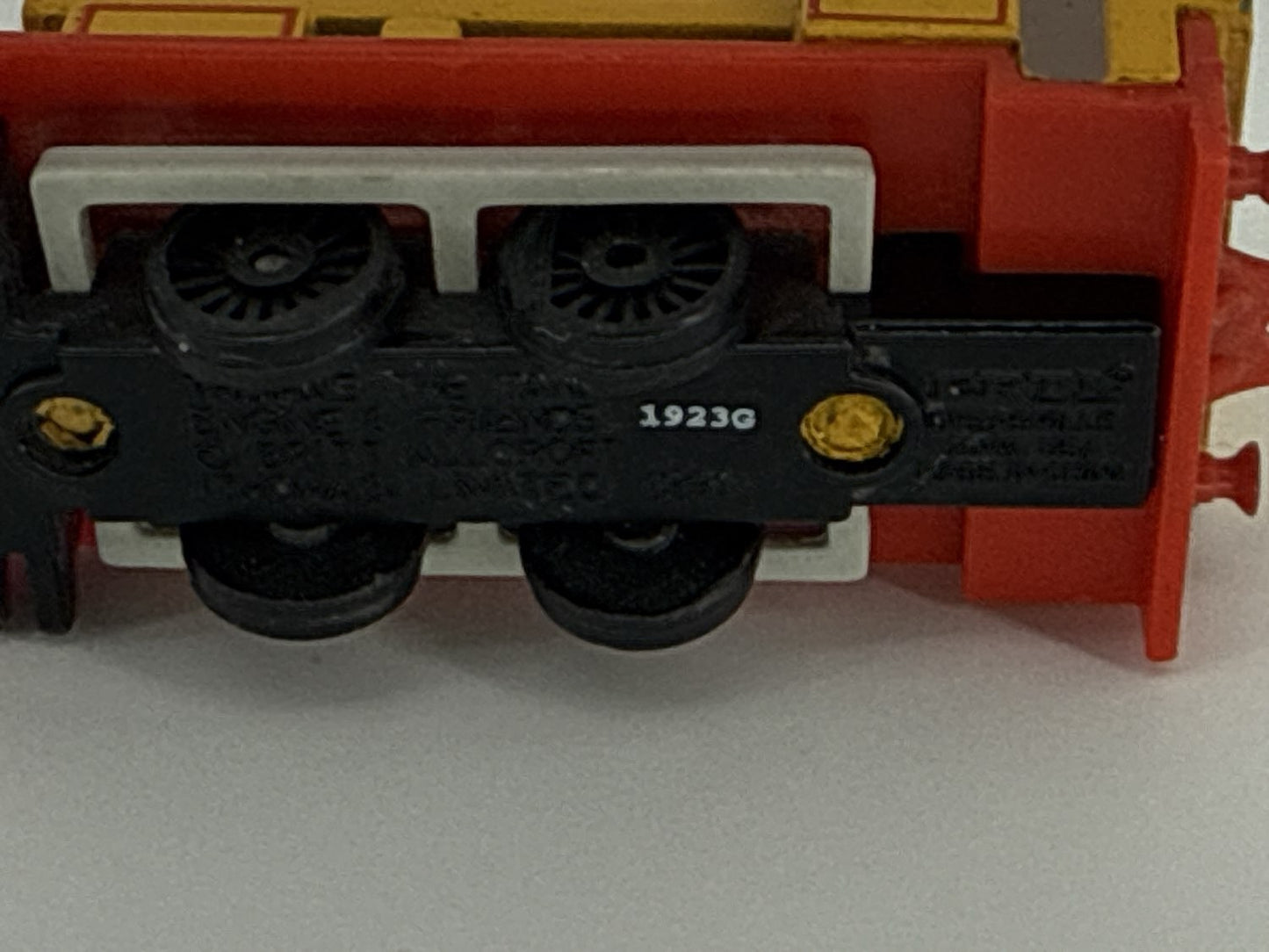 VTG 1991 ERTL Thomas & Friends Bill Diecast Train Tank Engine Yellow SCC