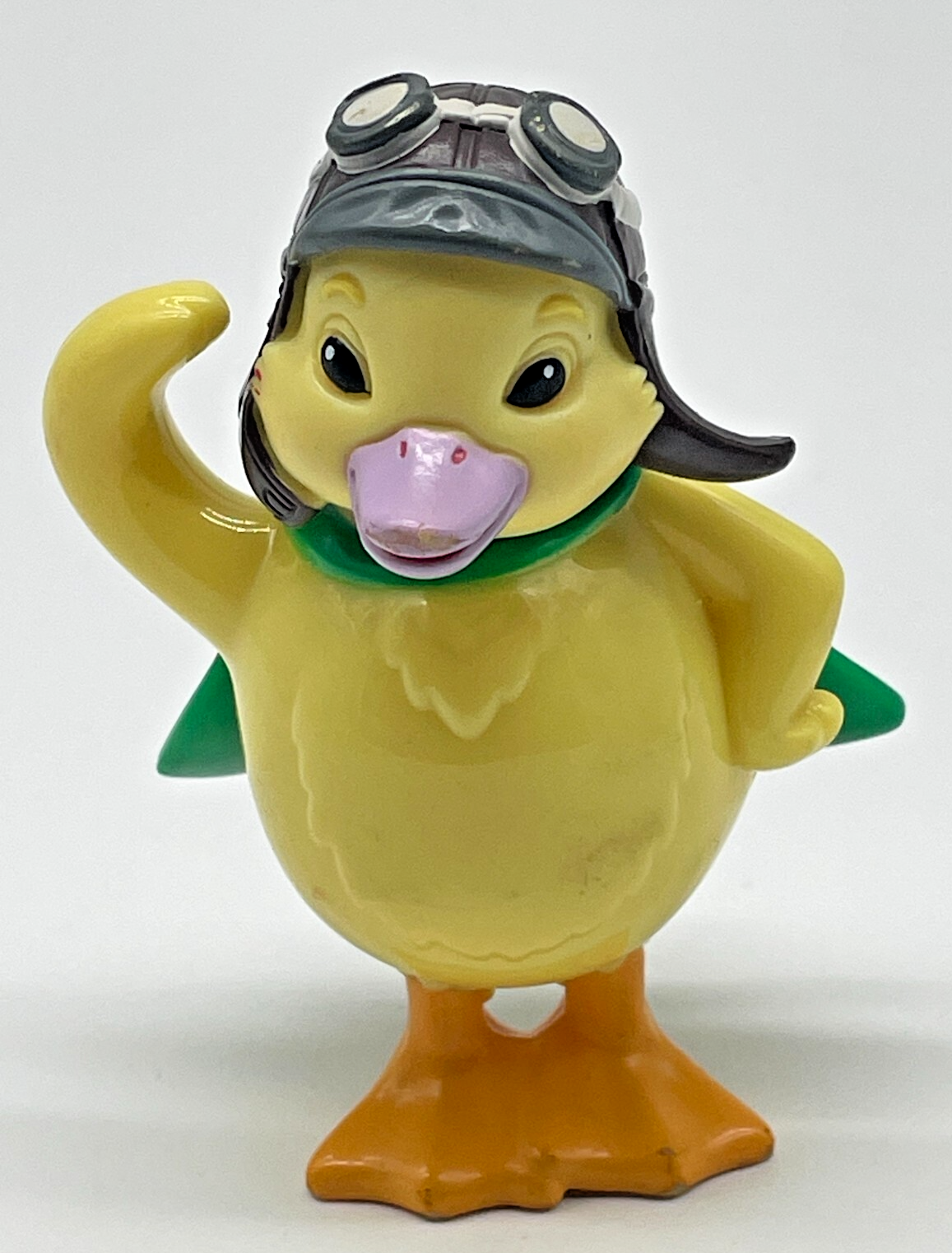 Wonder Pets Ming Ming Duck Bobble Head Figure 3.75" Mattel 2007 Cape Helmet