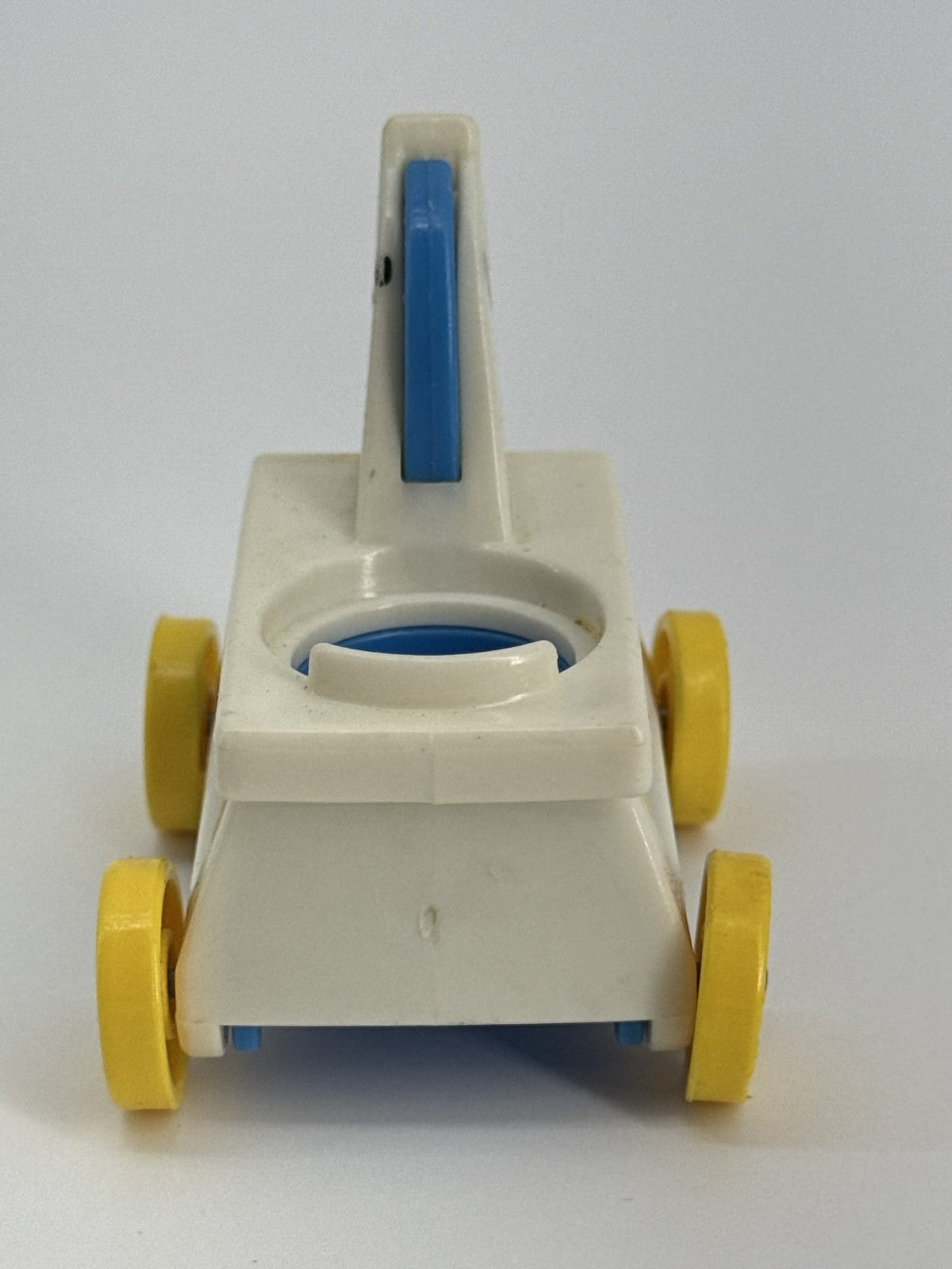 Fisher Price Little People Blue White Nursery Rocking Horse