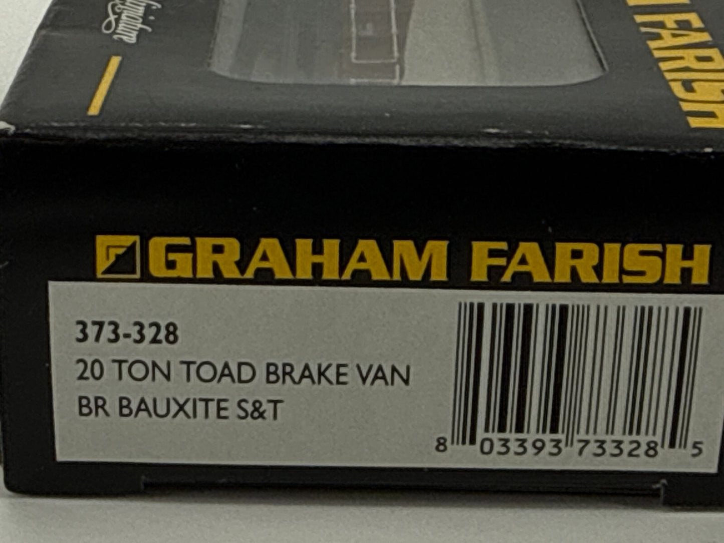 Graham Farish N Scale 373-328 20 Ton Toad Brake Van BR Bauxite S&T USED w/ Box