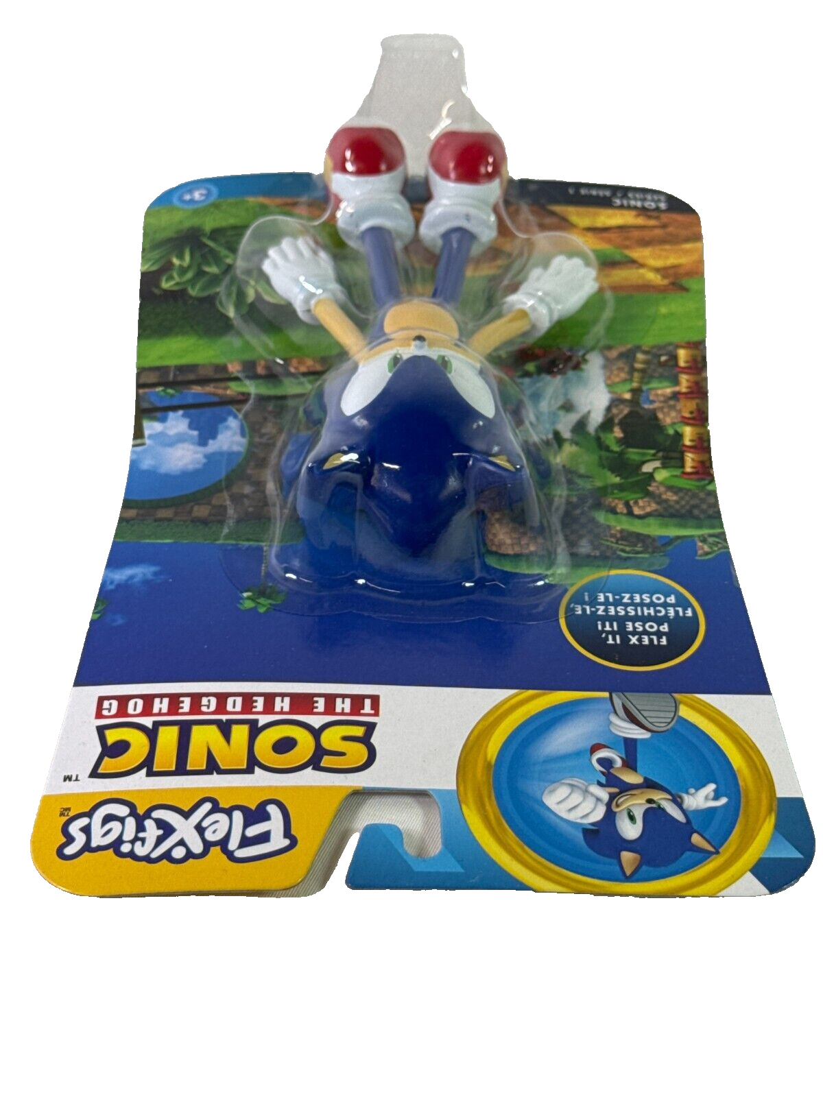 Sonic The Hedgehog FlexFigs 5" Bendable Figure TCG Toys 55220 SEGA Collectible