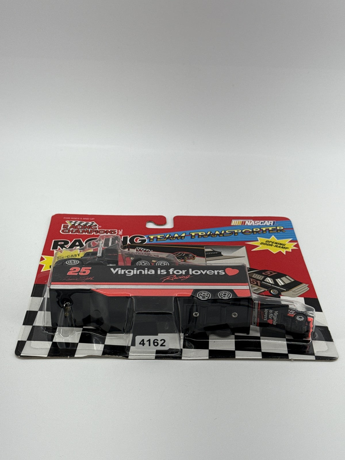 Vintage Racing Champions NASCAR Team Transporter Virginia Is For Lovers 25 Dieca