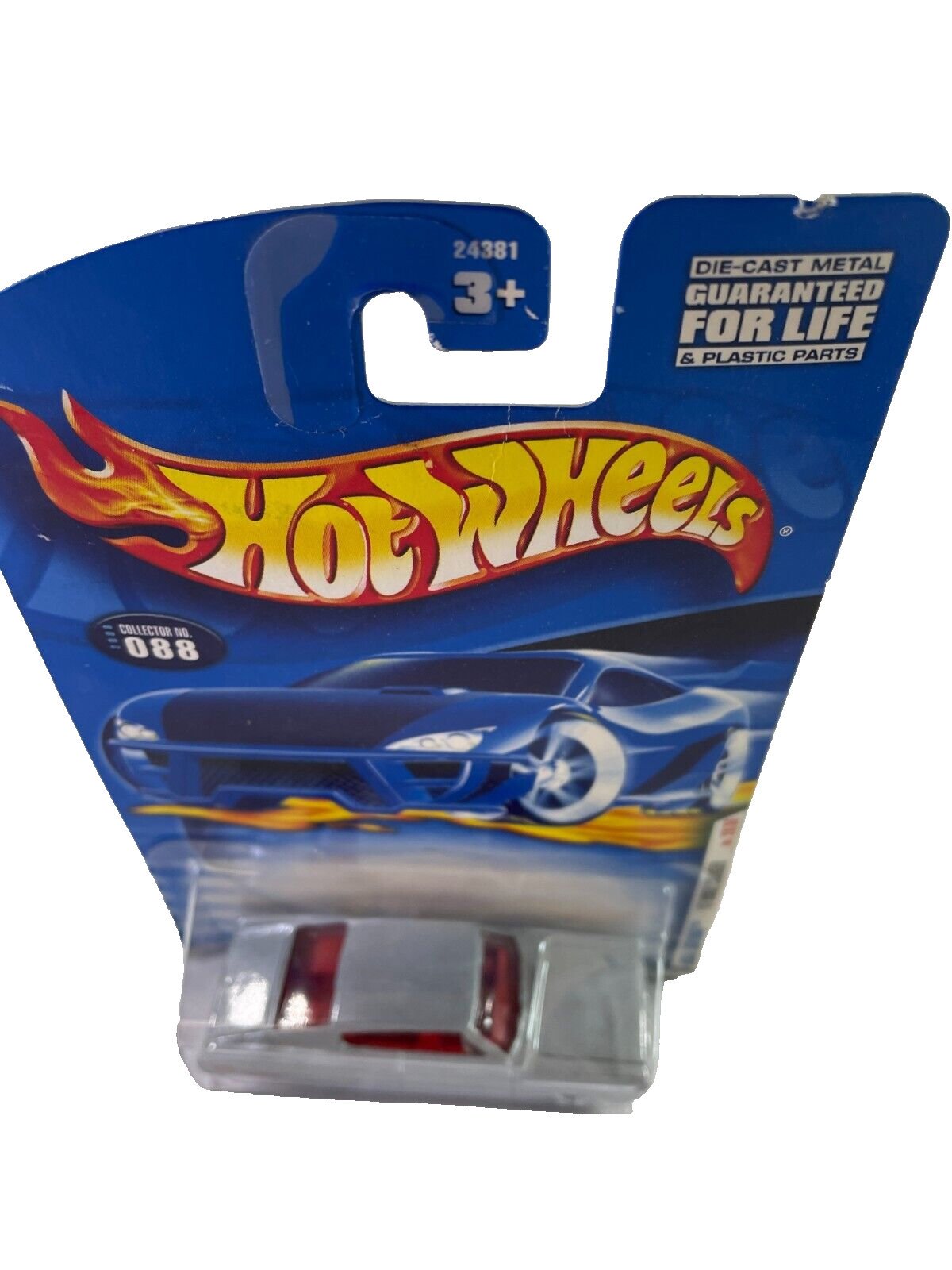 π Hot Wheels 2000 First Editions '67 Dodge Charger #28 β Silver Metallic Muscle