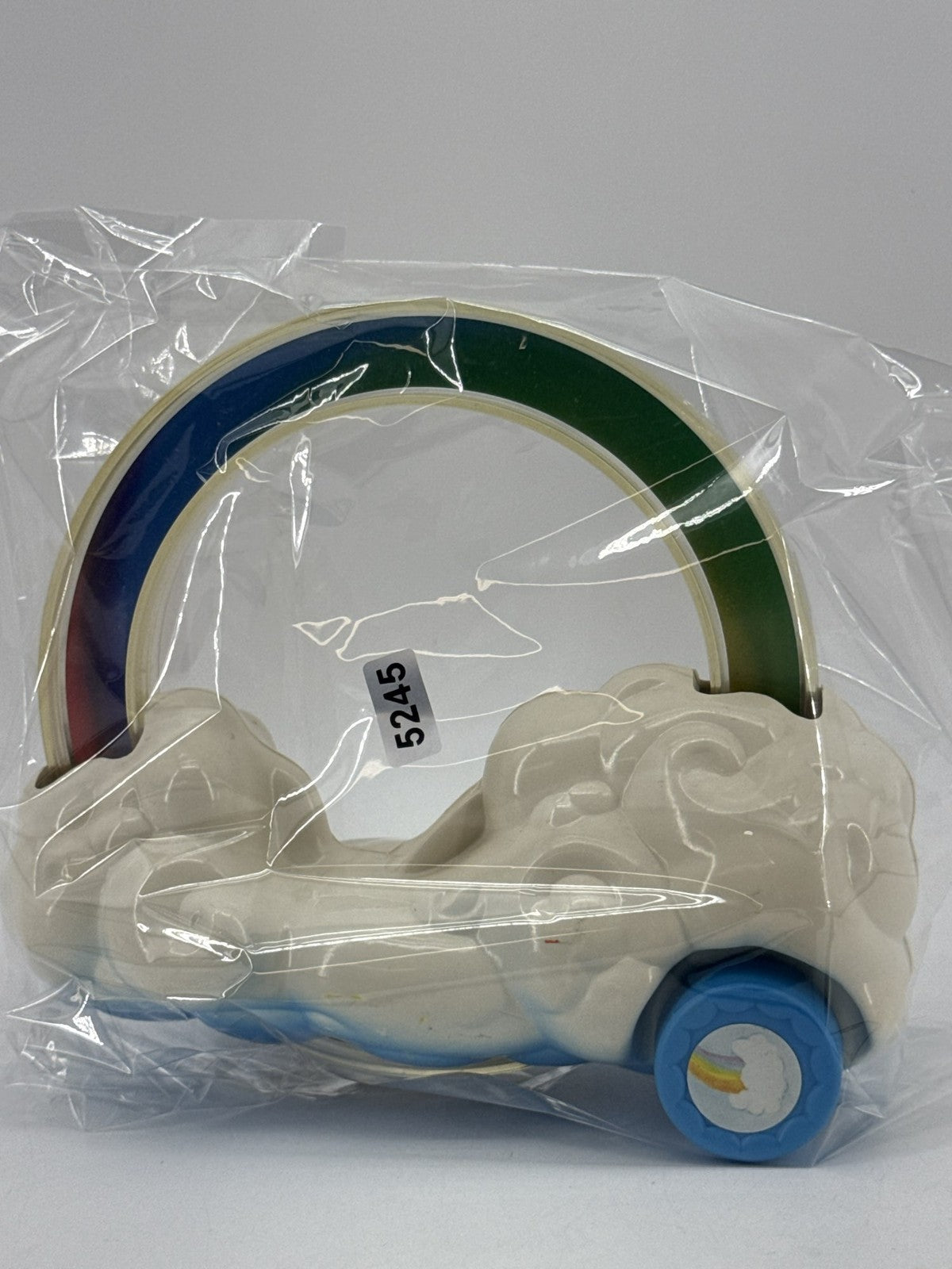 1983 Kenner Care Bears Rainbow Roller Cloud Car Toy