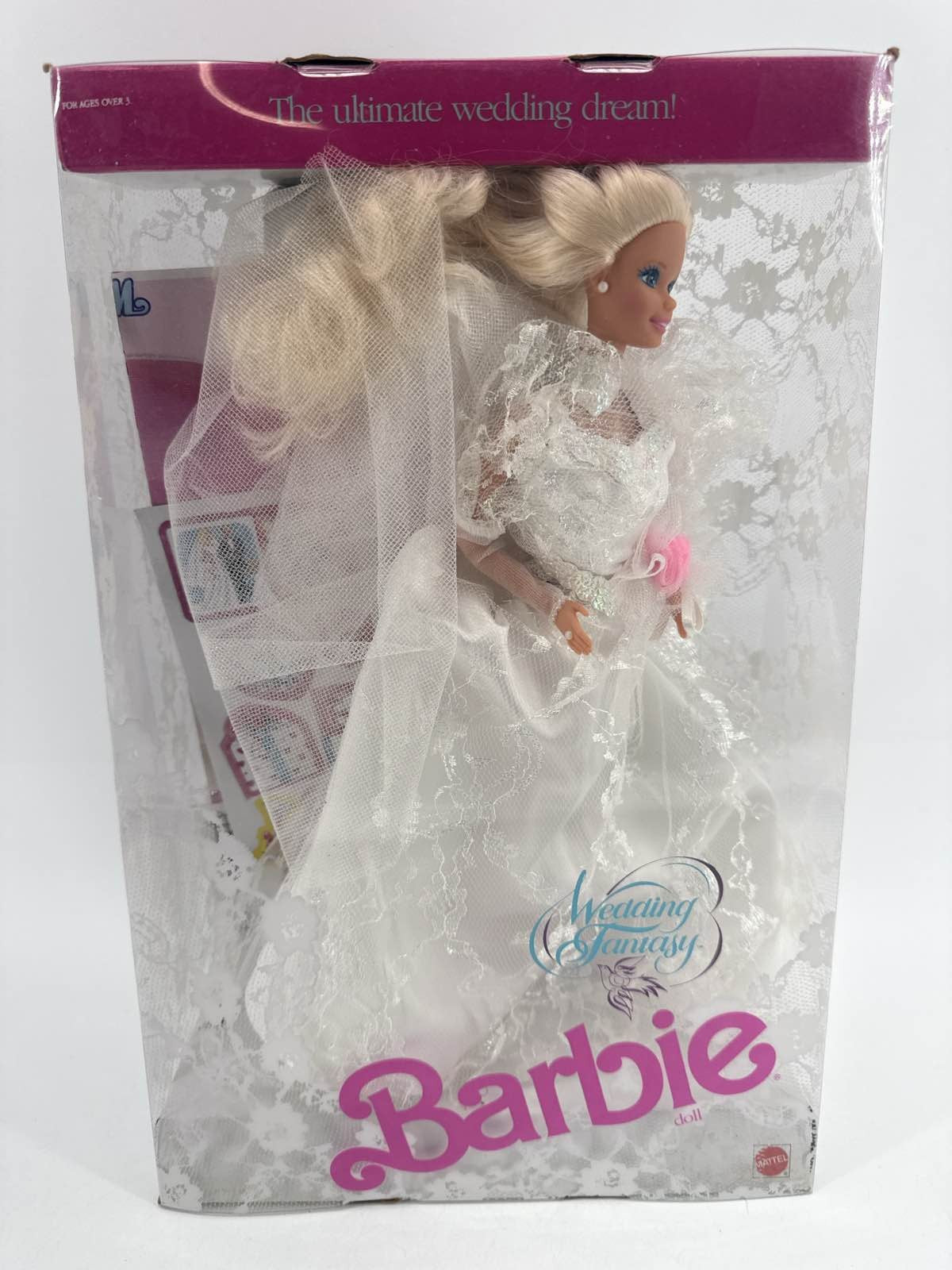 1989 Wedding Fantasy Barbie Doll Dream Mattel 2125