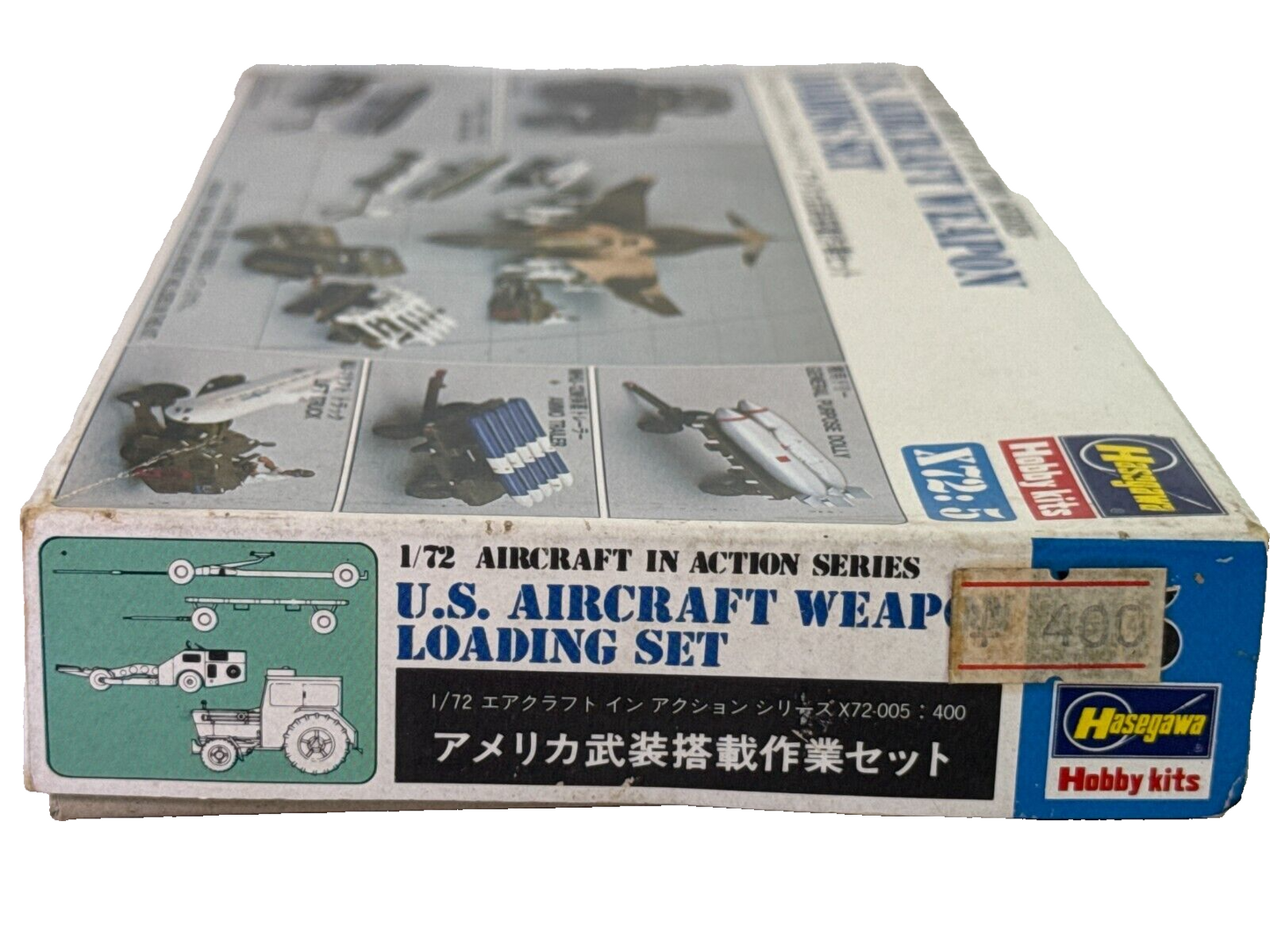 Hasegawa 1/72 Aircraft Weapons Loading Set β Military Airbase Diorama Accessorie