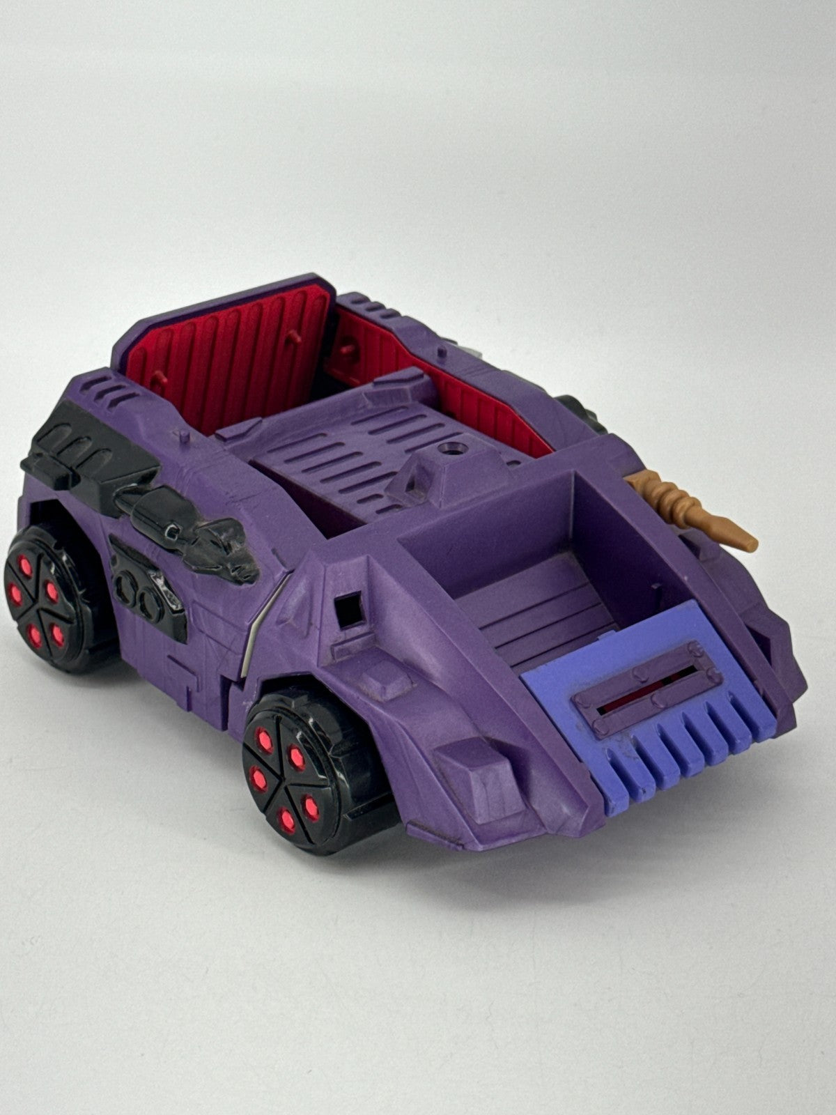 1993 Galoob Zbots D-Mobilize Vehicle Purple Military Combat Tank Toy Vintage