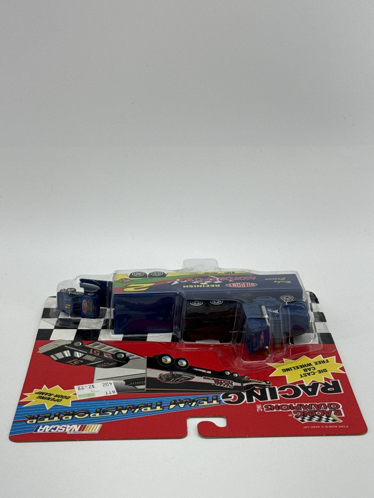 Vintage Racing Champions NASCAR Team Transporter Ricky Craven DuPont Die-Cast