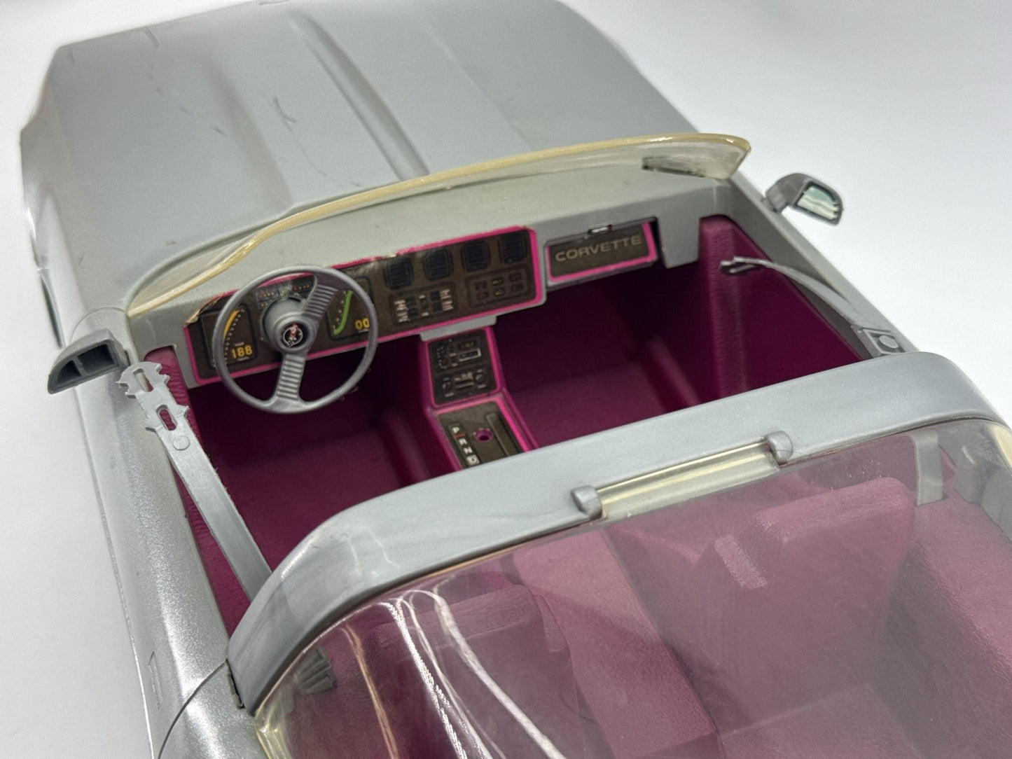 1983 Mattel Barbie Silver Corvette Car 4934 w/ Box