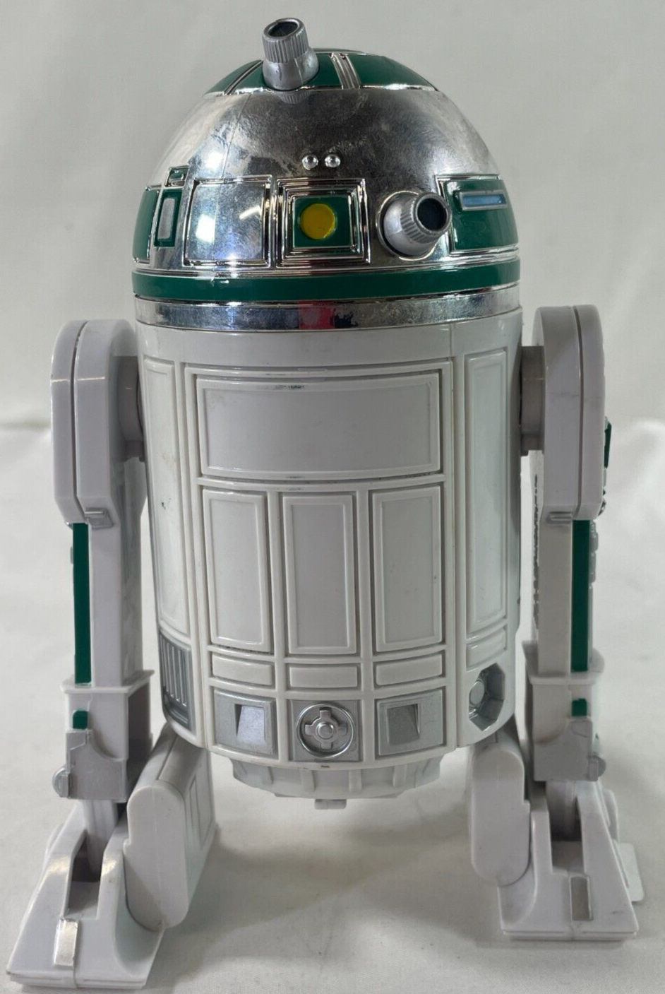 Vintage 1997 Hasbro Star Wars R2-D2 7" Droid Action Figure Green Variant Kenner