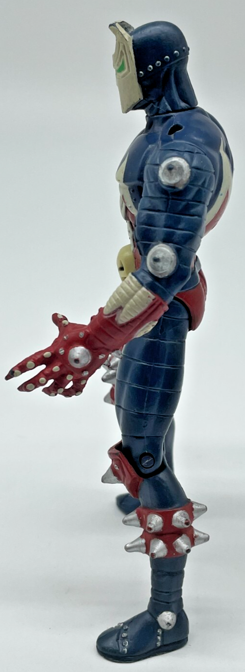 1994 McFarlane Medieval Spawn Series 1 Action Figure Blue Red Spiked Armor