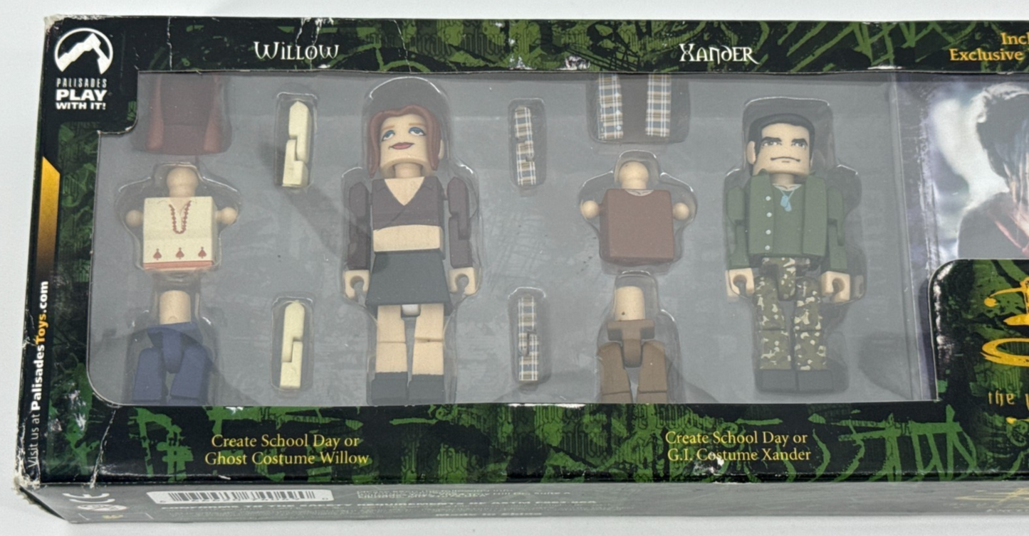 Buffy Vampire Slayer Halloween Pack Exclusive PALz Figures Set 2004 Palisades