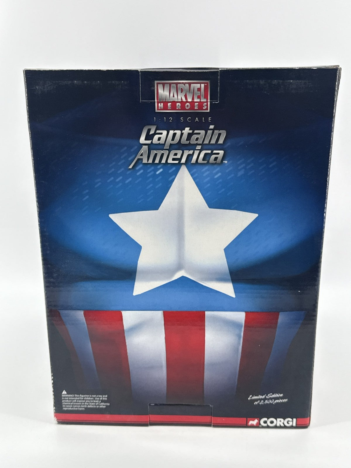 Corgi Marvel Heroes Captain America 1:12 Scale Hand Painted Metal Statue