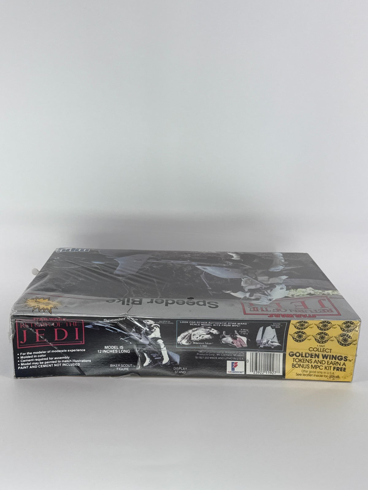 Star Wars ROTJ MPC ERTL Speeder Bike Model Kit Sealed Vintage 1990 Rare 4367
