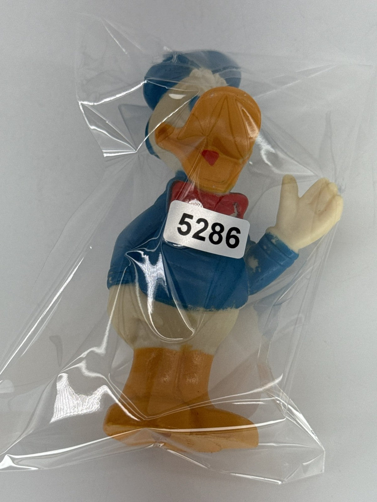 1978 Disney Donald Duck Gabriel CBS Vinyl Figure Squeeze Toy