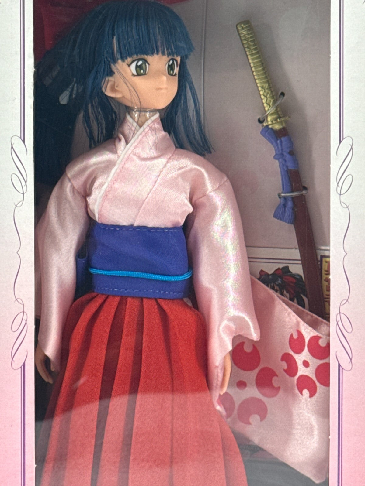 Sakura Shinguuji 1996 Sega CharaDoll Japan Anime Figure Sakura Taisen Doll MOC