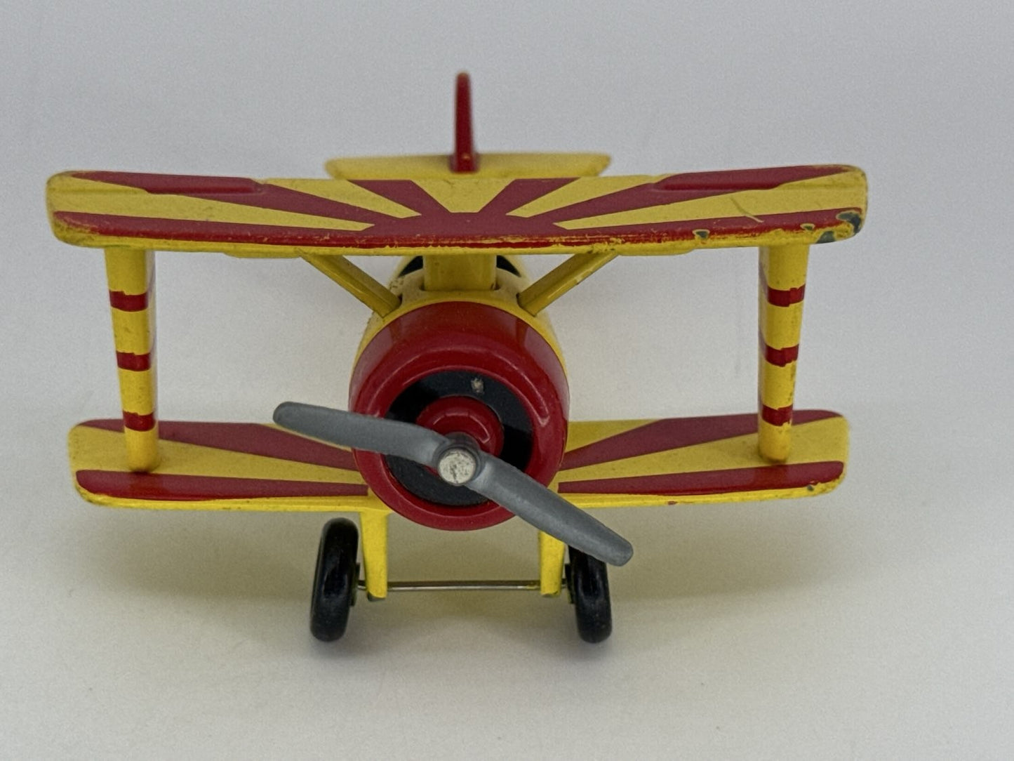 ERTL Thomas & Friends Bi-Plane Airplane Diecast Metal Yellow Red 1999