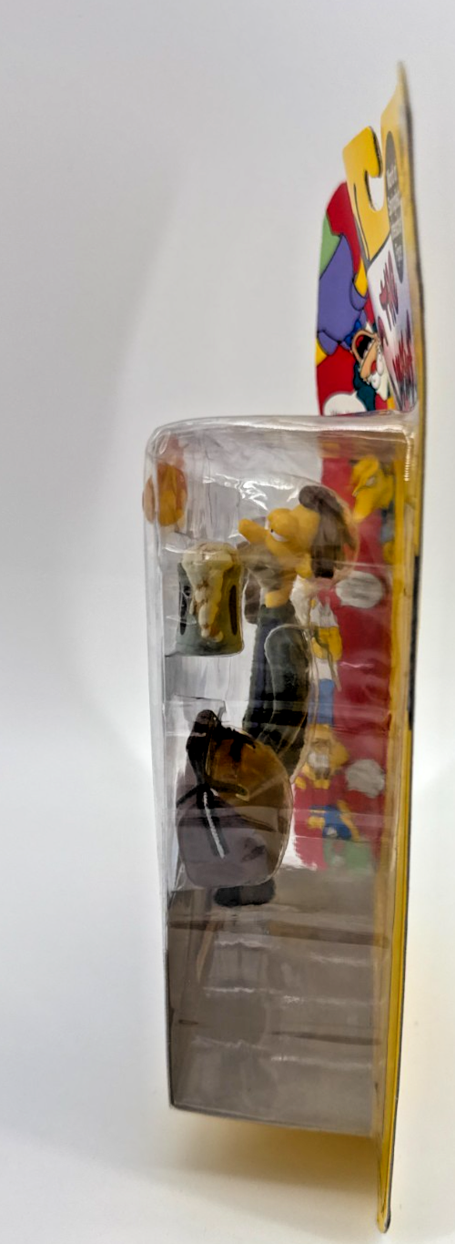Simpsons Lenny Series 4 World of Springfield Action Figure 2001 Playmates NIB