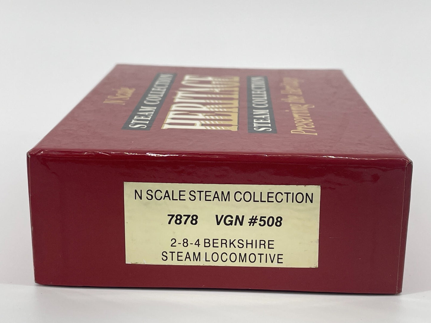 Walthers N Scale 2-8-4 Berkshire Steam Locomotive #508 Virginian w/COA