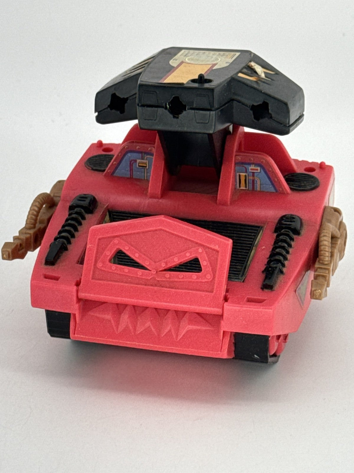 Vintage 1993 Galoob Z-Bots D-Mobilize Thunderizer Micro Machines Tank Red