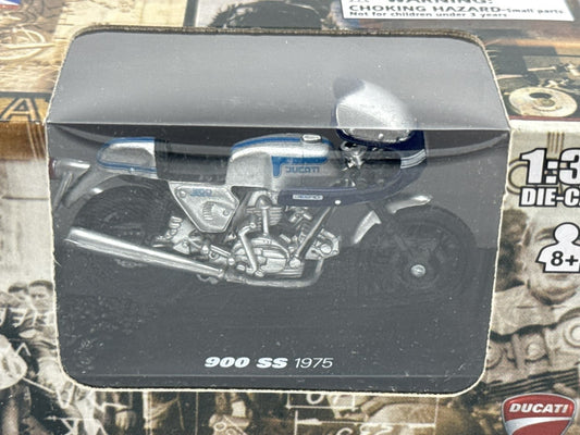 Ducati 900 SS 1975 Diecast Motorcycle 1:32 NewRay Malibu Intl Model Bike NIB