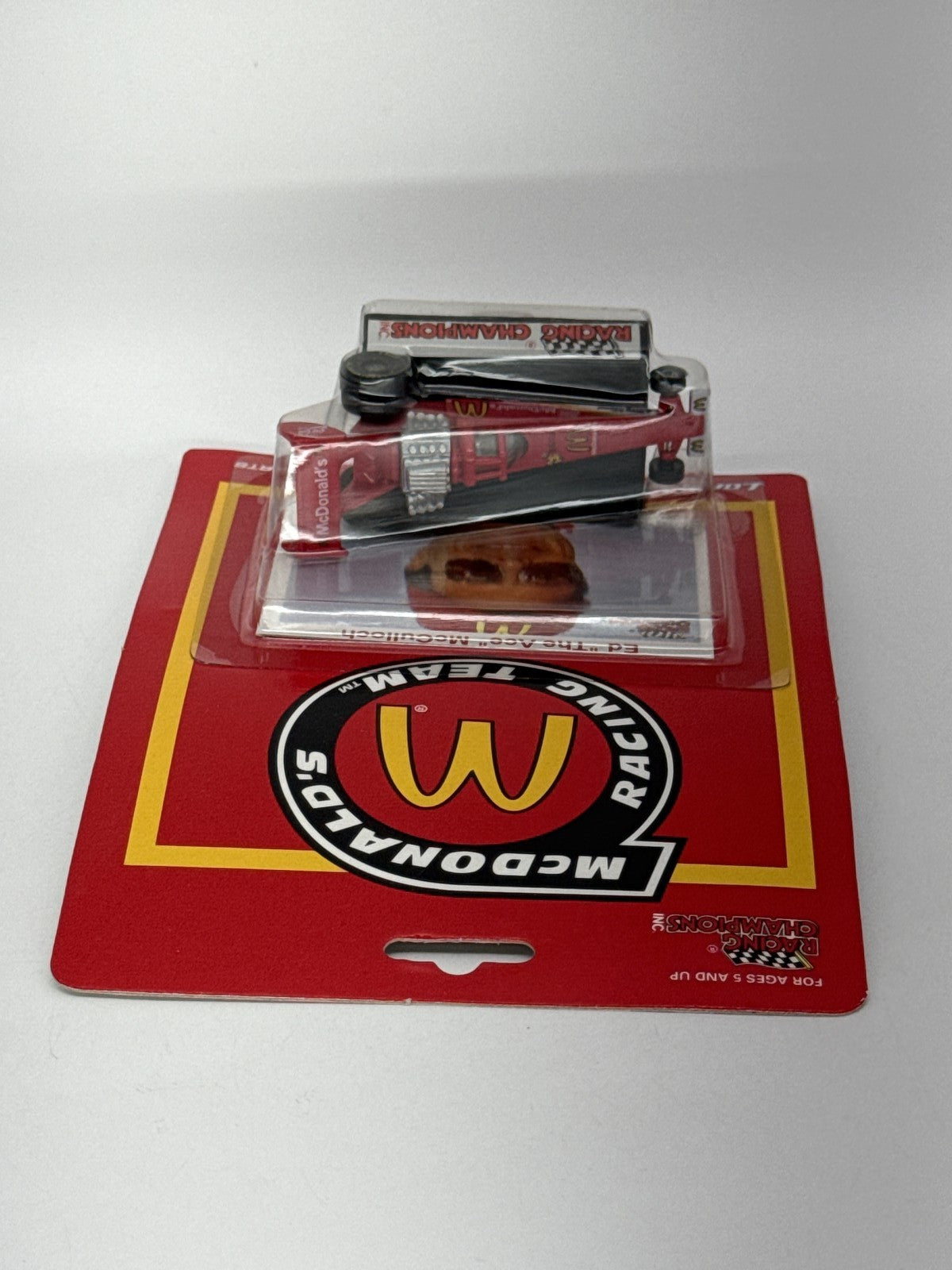 1992 Racing Champions McDonald's Ed "The Ace" McCulloch Dragster 1:64