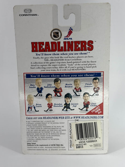 Corinthian Headliners Steve Yzerman NHLPA 1997 Detroit Red Wings Figure Sealed