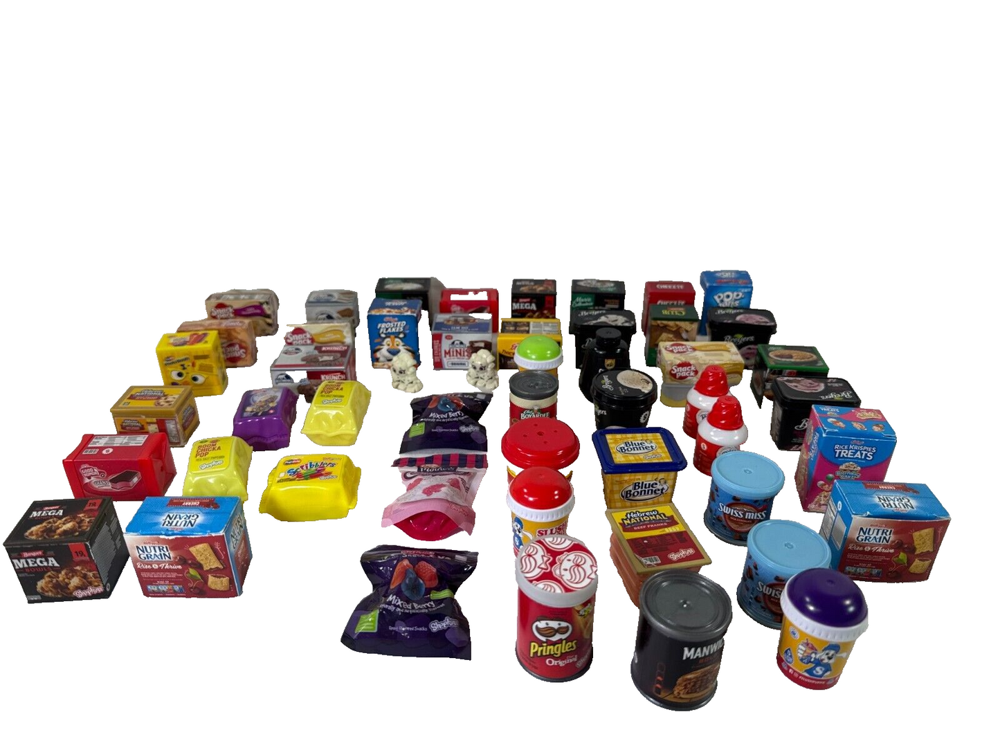 Shopkins Real Littles Purple Eggplant Mini Figure w/ Yellow Container
