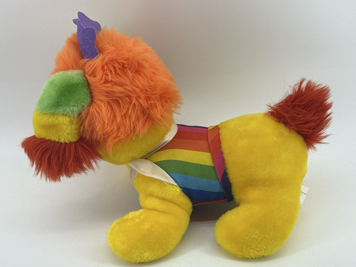 1983 Hallmark Rainbow Brite Puppy Brite Plush Dog
