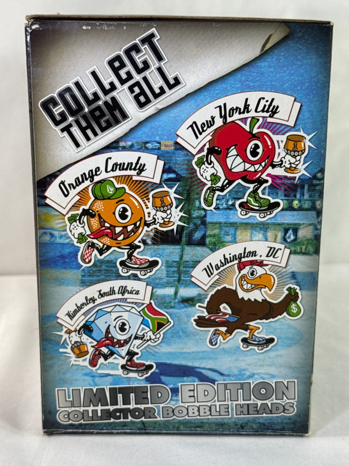 Limited Maloof Money Cup Bobblehead One-Eyed Mascot NYC Skate Promo RARE