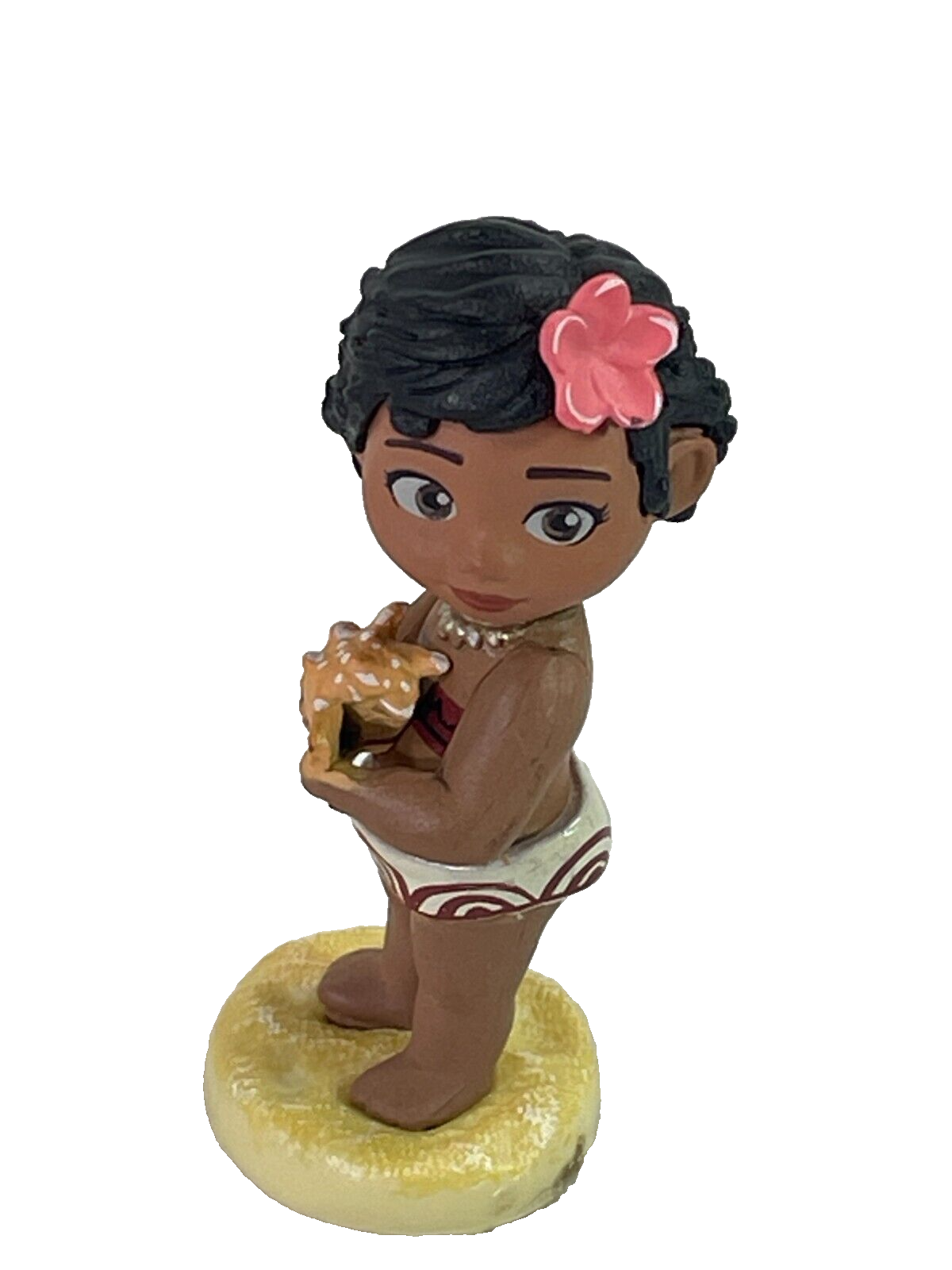 Disney Moana Mini Figure with Shell & Flower - Collectible Toy Lot of 9