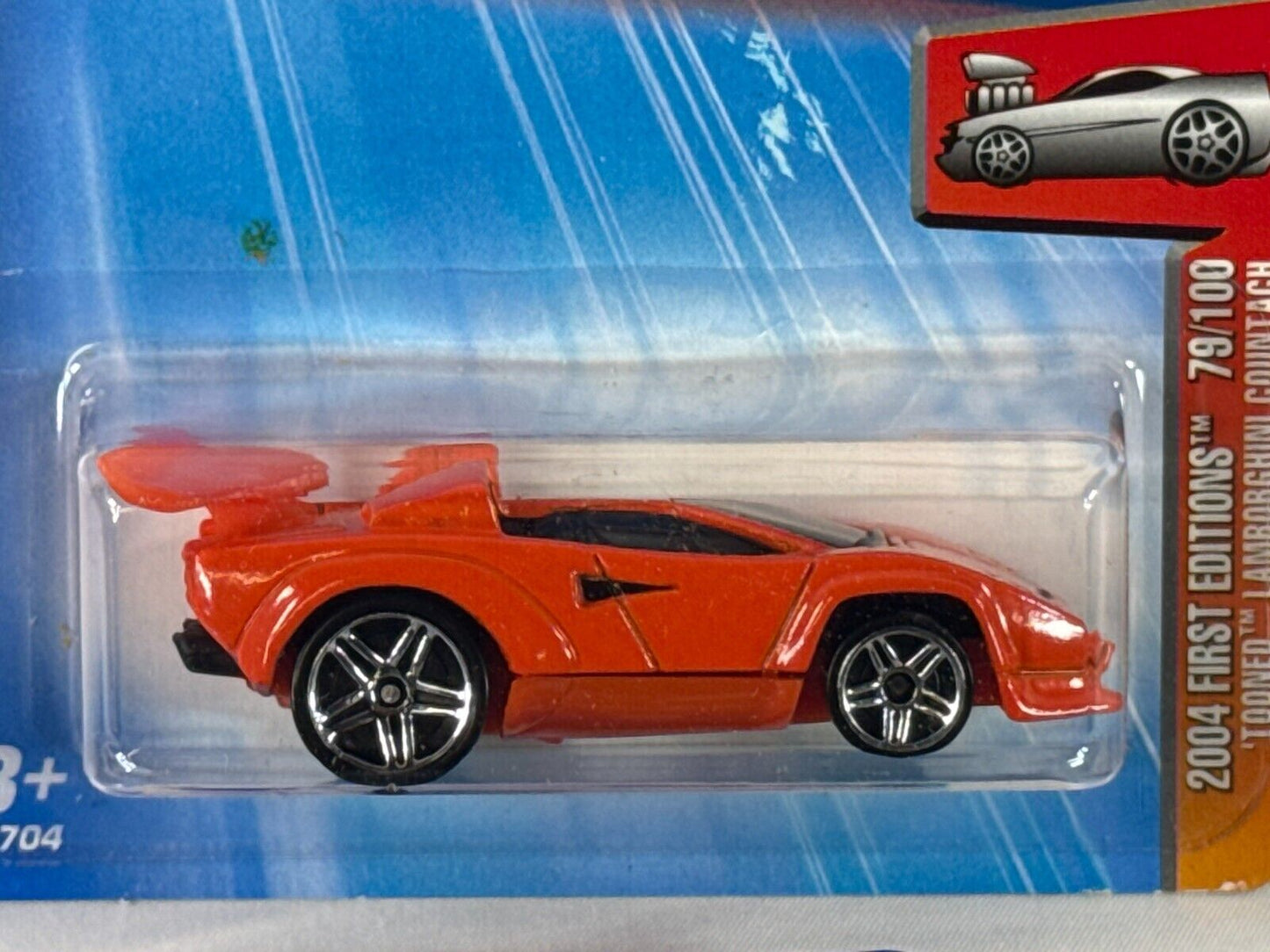 💥Hot Wheels 2004 First Editions Tooned Lot of 6 Die-Cast Cars Factory Sealed💥