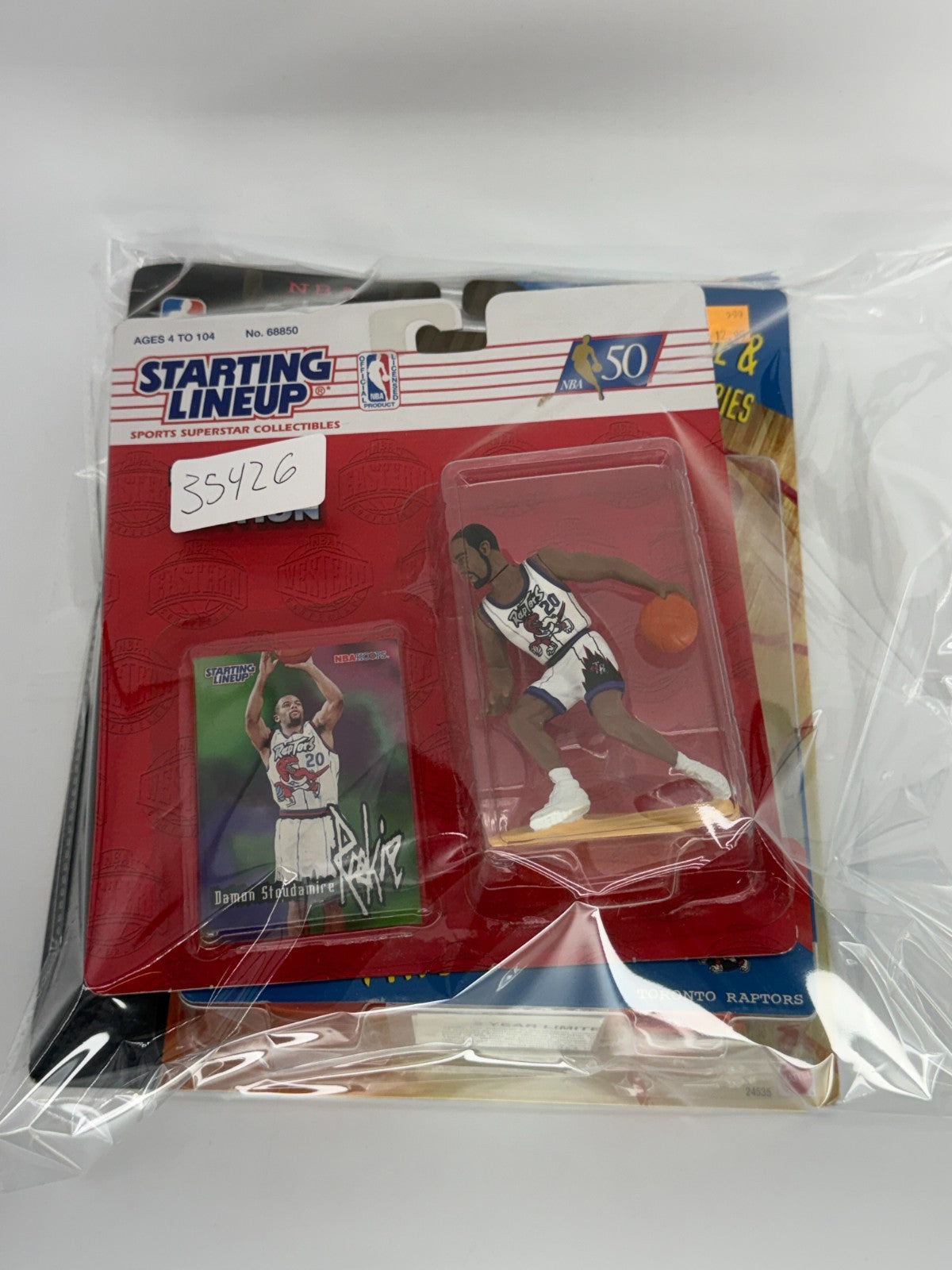 NBA SUPER STARS VINCE CARTER UNC & RAPTORS COLLEGE & PRO SERIES 1999 NWT