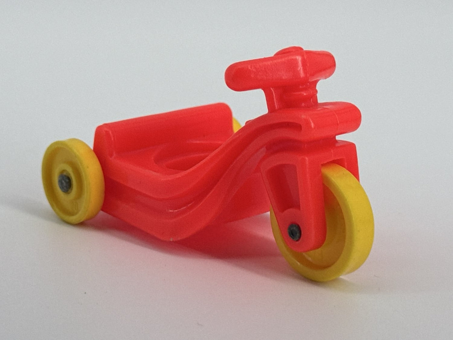 Fisher Price Little People Red Tricycle Yellow Wheels Toy