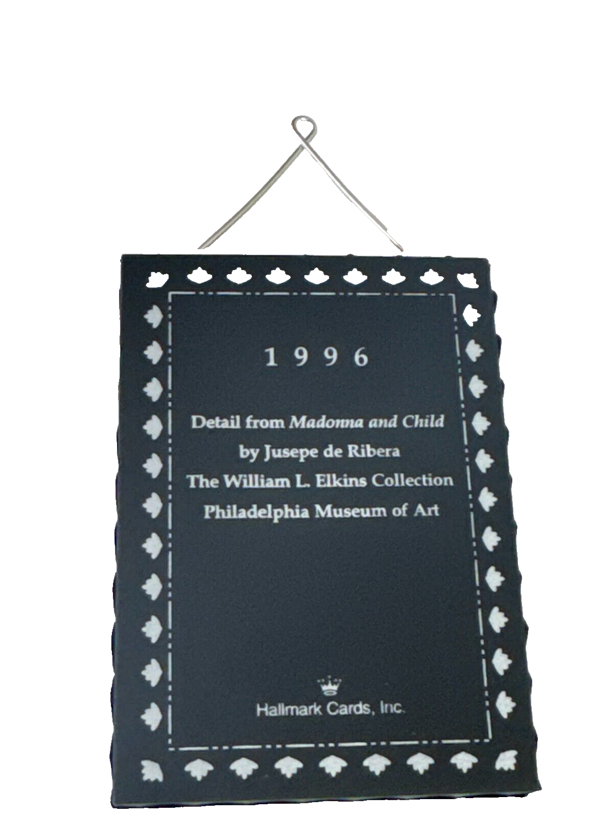 Hallmark Keepsake Madonna and Child Jusepe de Ribera 1996 Ornament - Fine Art π