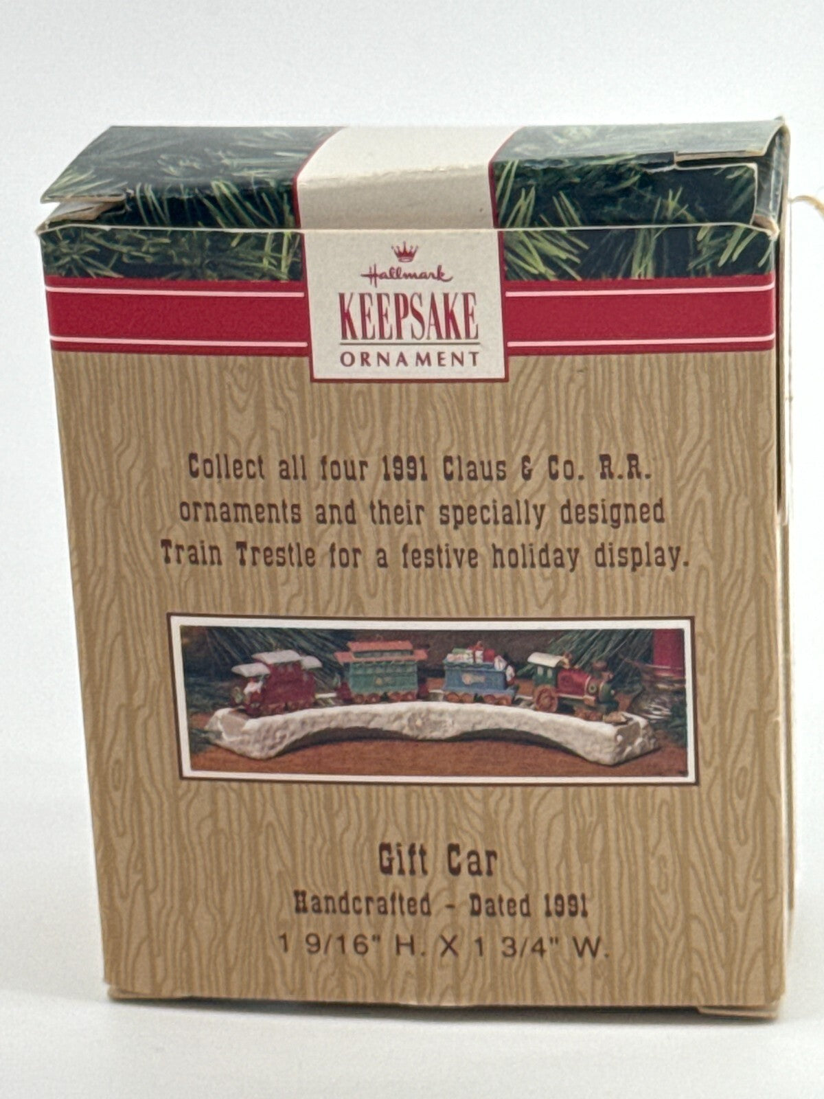 Hallmark Keepsake Claus & Co Train Ornament Set 1997-2000 4pc Locomotive