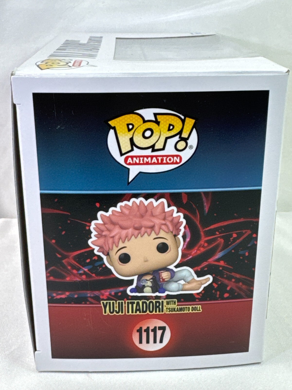 Yuji Itadori with Tsukamoto Doll Funko Pop #1117 Jujutsu Kaisen FYE Exclusive