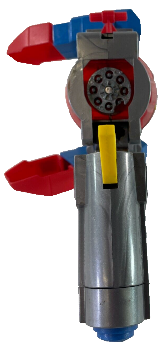 Vintage 1980s Toy Robot Cap Gun Unbranded Patent Pending Broken Feet 2282