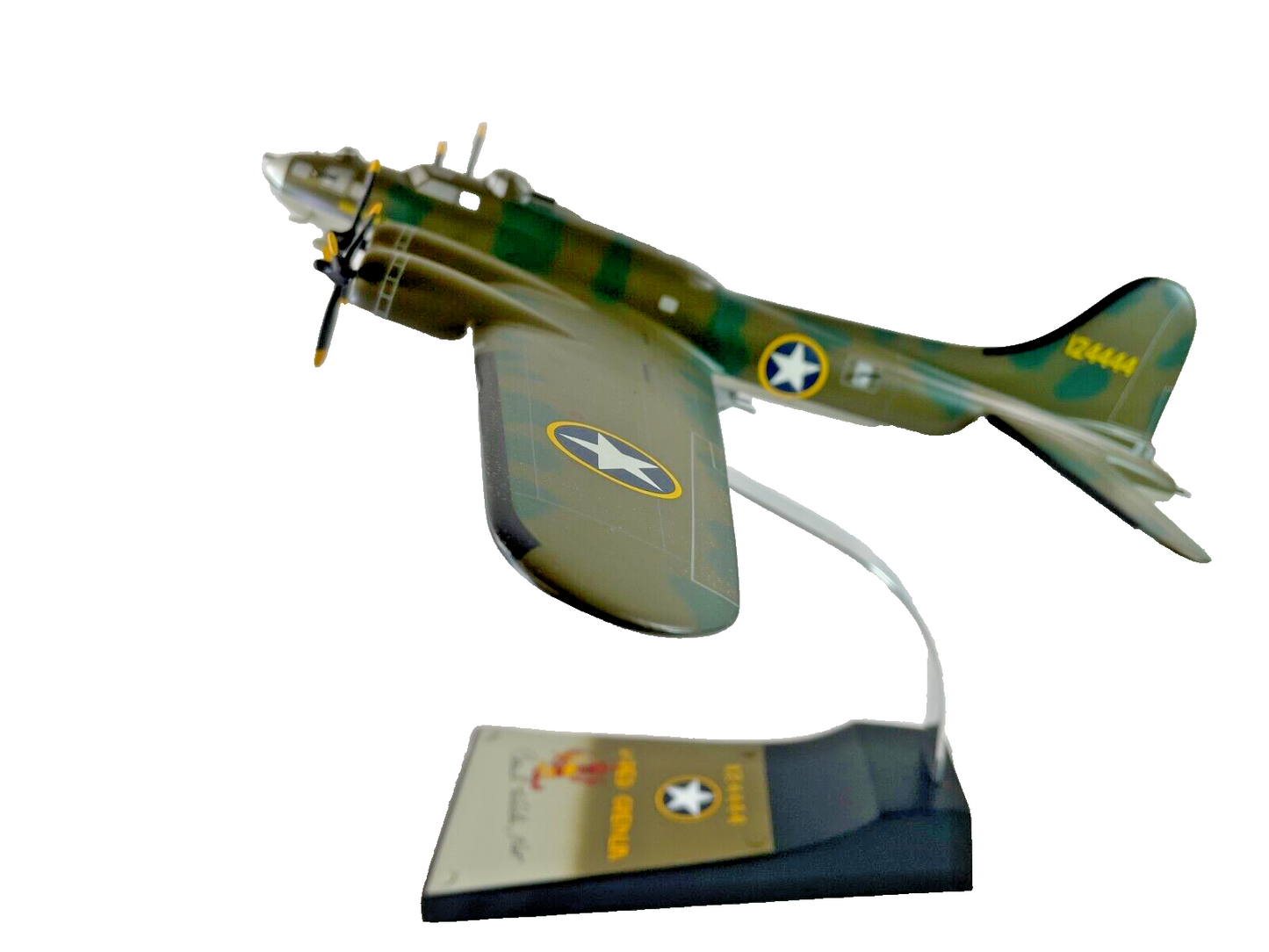 Danbury Mint Limited Edition Red Gremlin Airplane Model 779/3000 COA