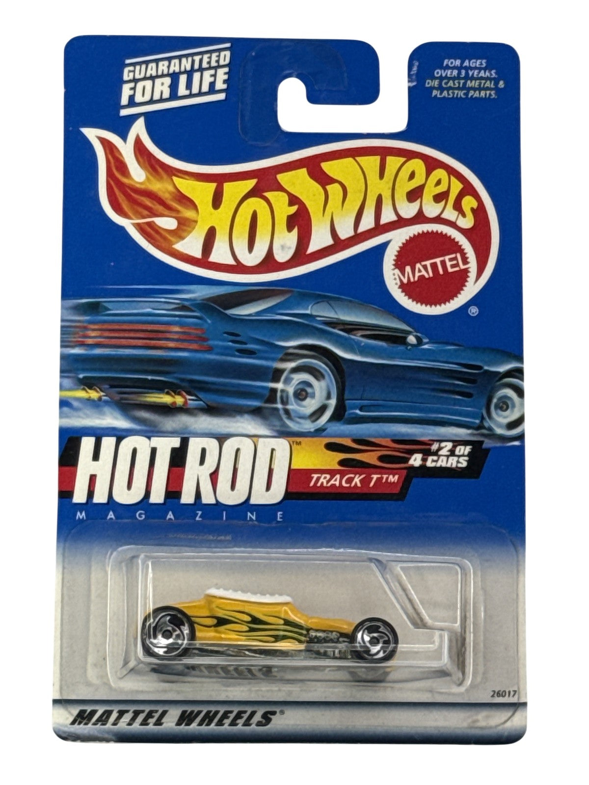 Vintage Hot Wheels Track TTM Hot Rod Magazine Car Mattel Wheels 2000 Diecast