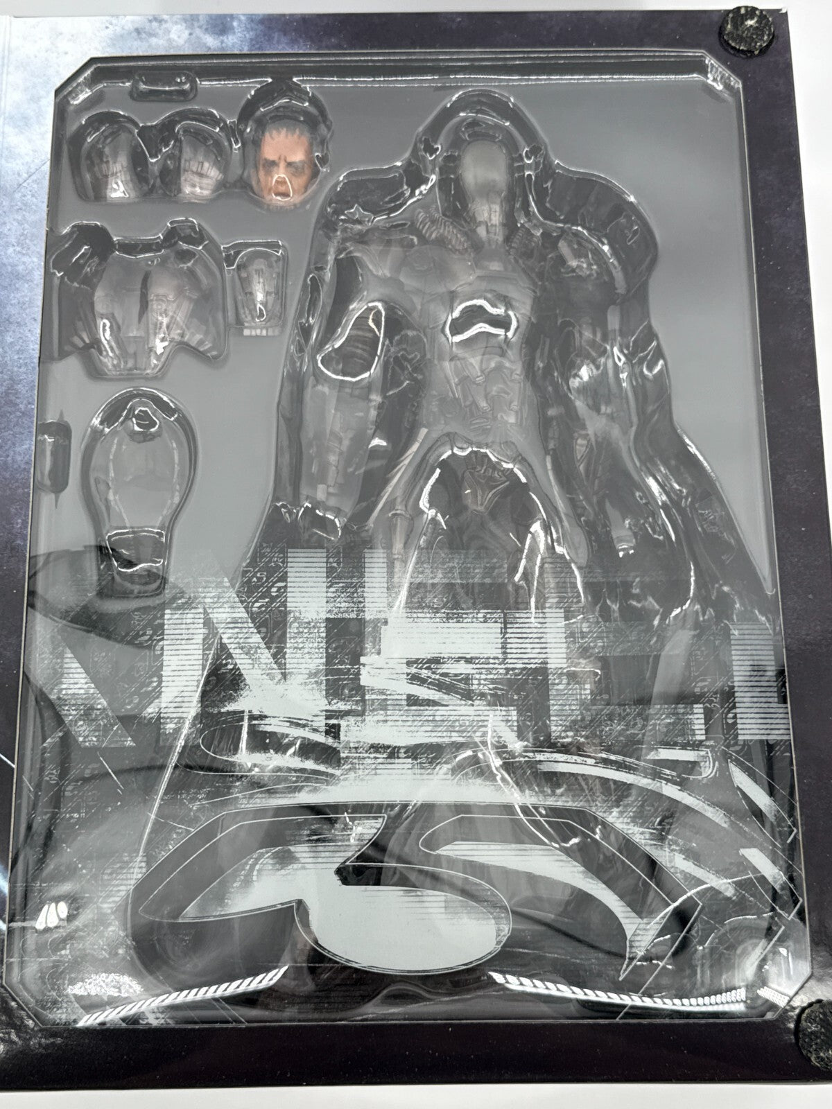 Play Arts Kai Man of Steel General Zod Action Figure Square Enix DC Comics USA