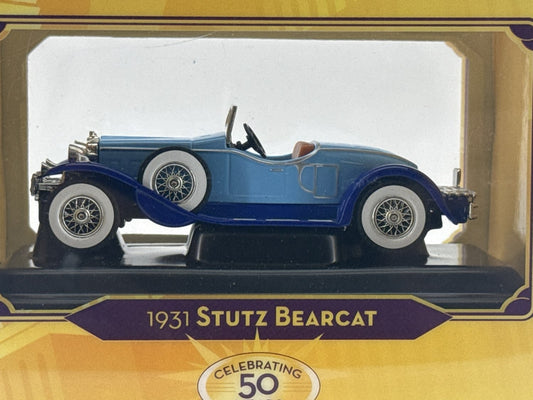 Matchbox Yesteryear Y-14 1931 Stutz Bearcat Blue Diecast