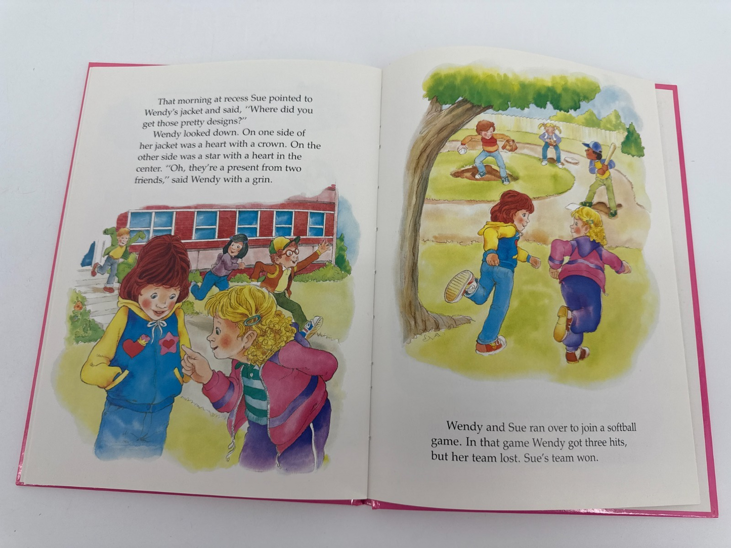 Lot 2 VTG 1980s Care Bears Cousins Parker Bros Storybooks Hardcover Children