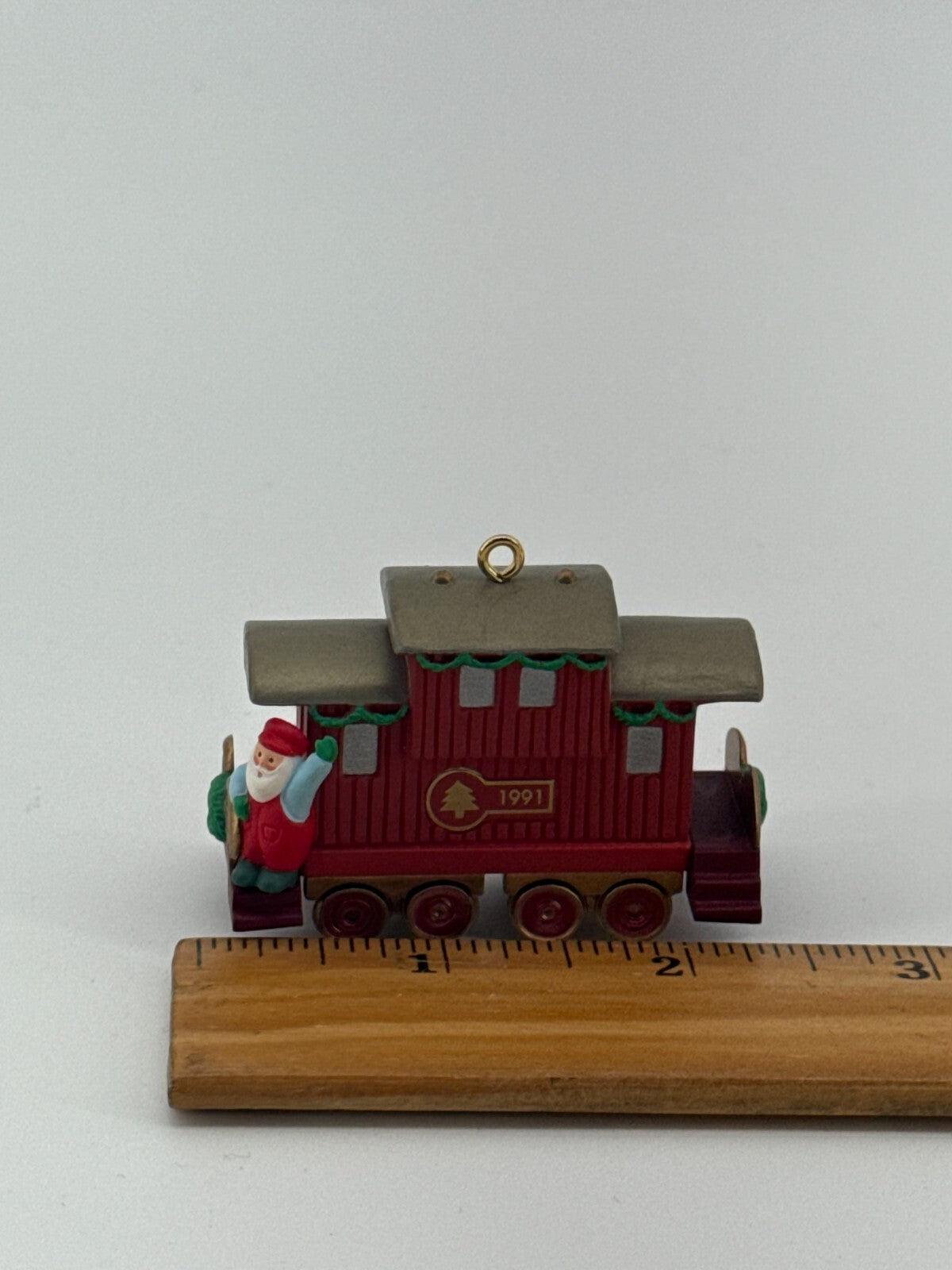 Hallmark Keepsake Claus & Co Train Ornament Set 1997-2000 4pc Locomotive