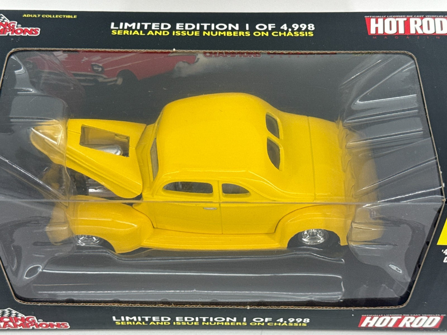 Racing Champions 1:24 β40 Ford Coupe Diecast β HOT ROD Magazine Issue #50, 1 of