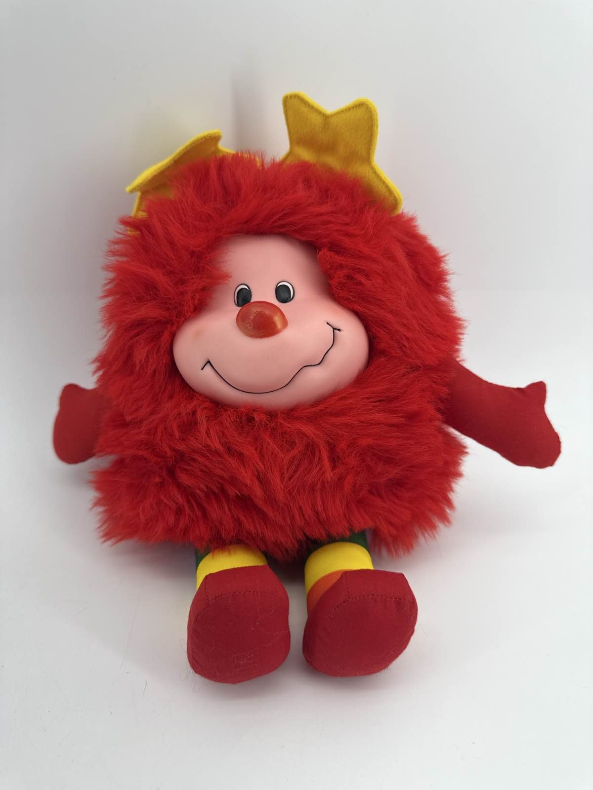 1983 Rainbow Brite Red Romeo Sprite Plush 11" Hallmark Mattel Stars