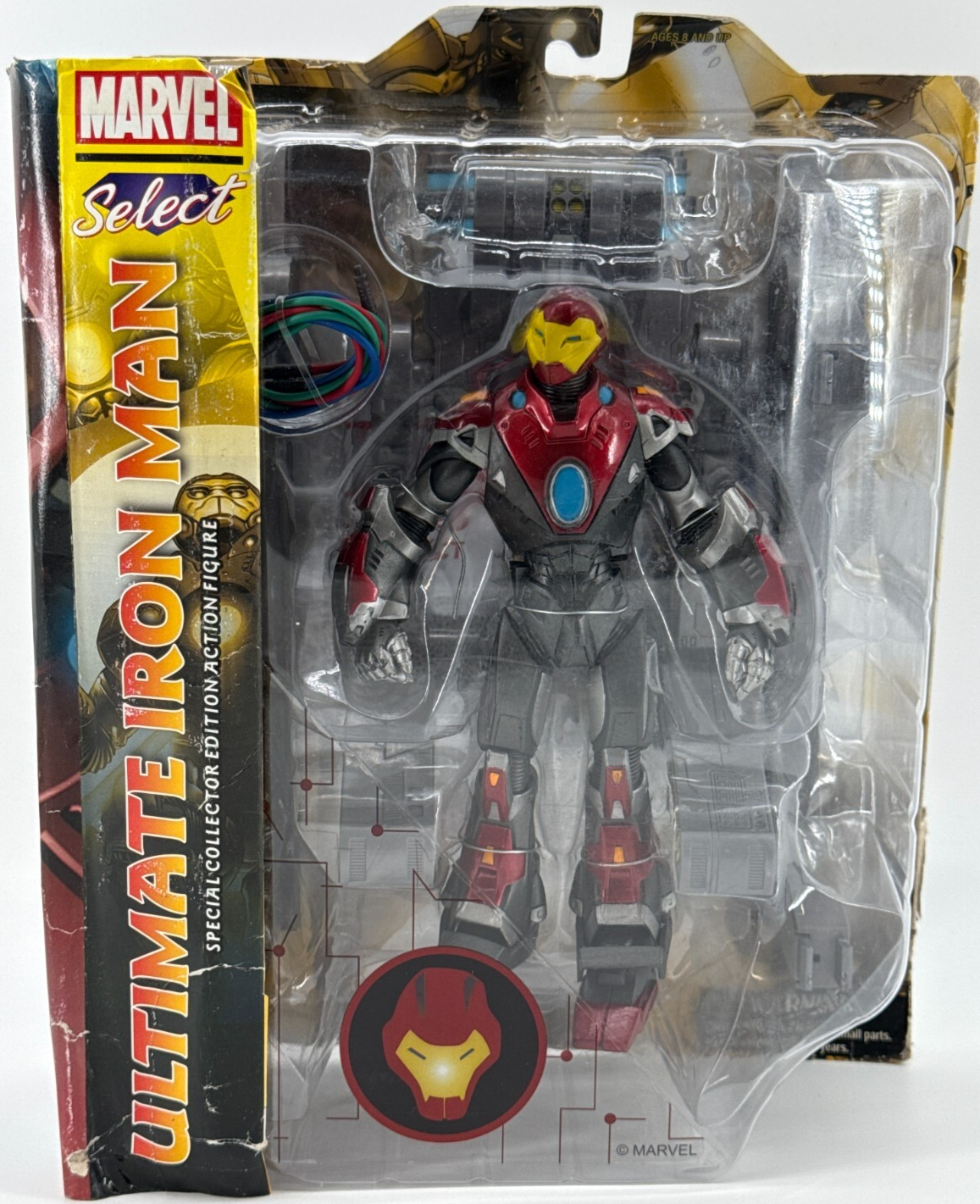 Marvel Select 2014 Ultimate Iron Man Action Figure Diamond Toys Special Edition