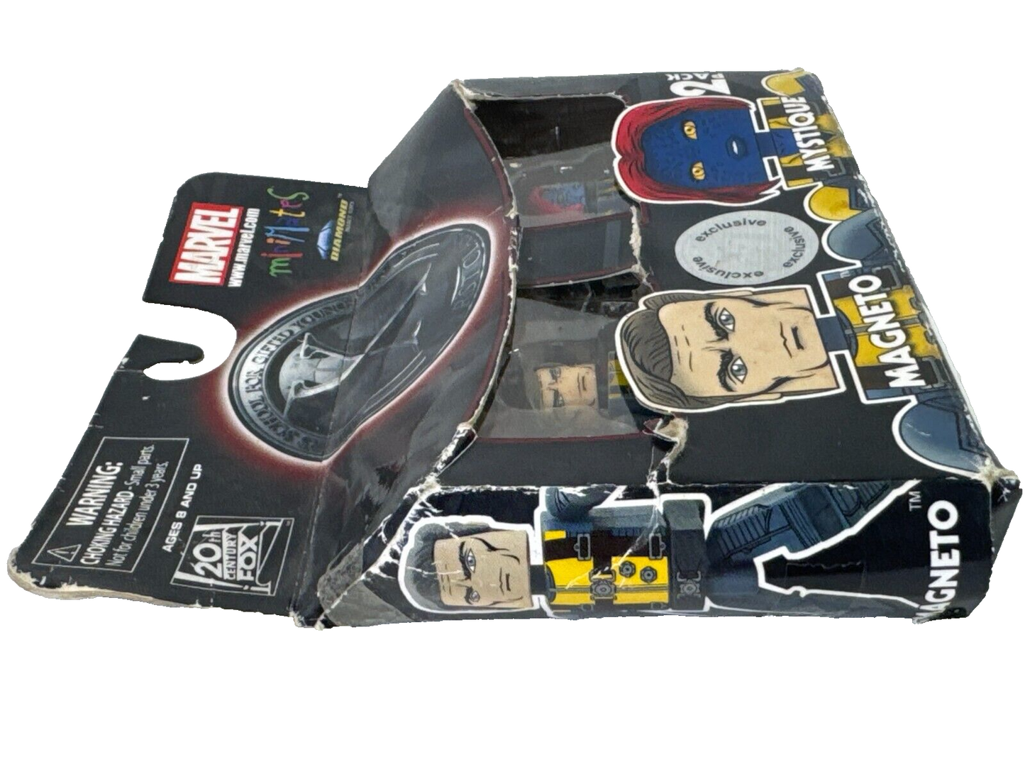 X-Men Minimates 2-Pack Magneto Mystique 2011 Marvel First Class MOC DST 3418