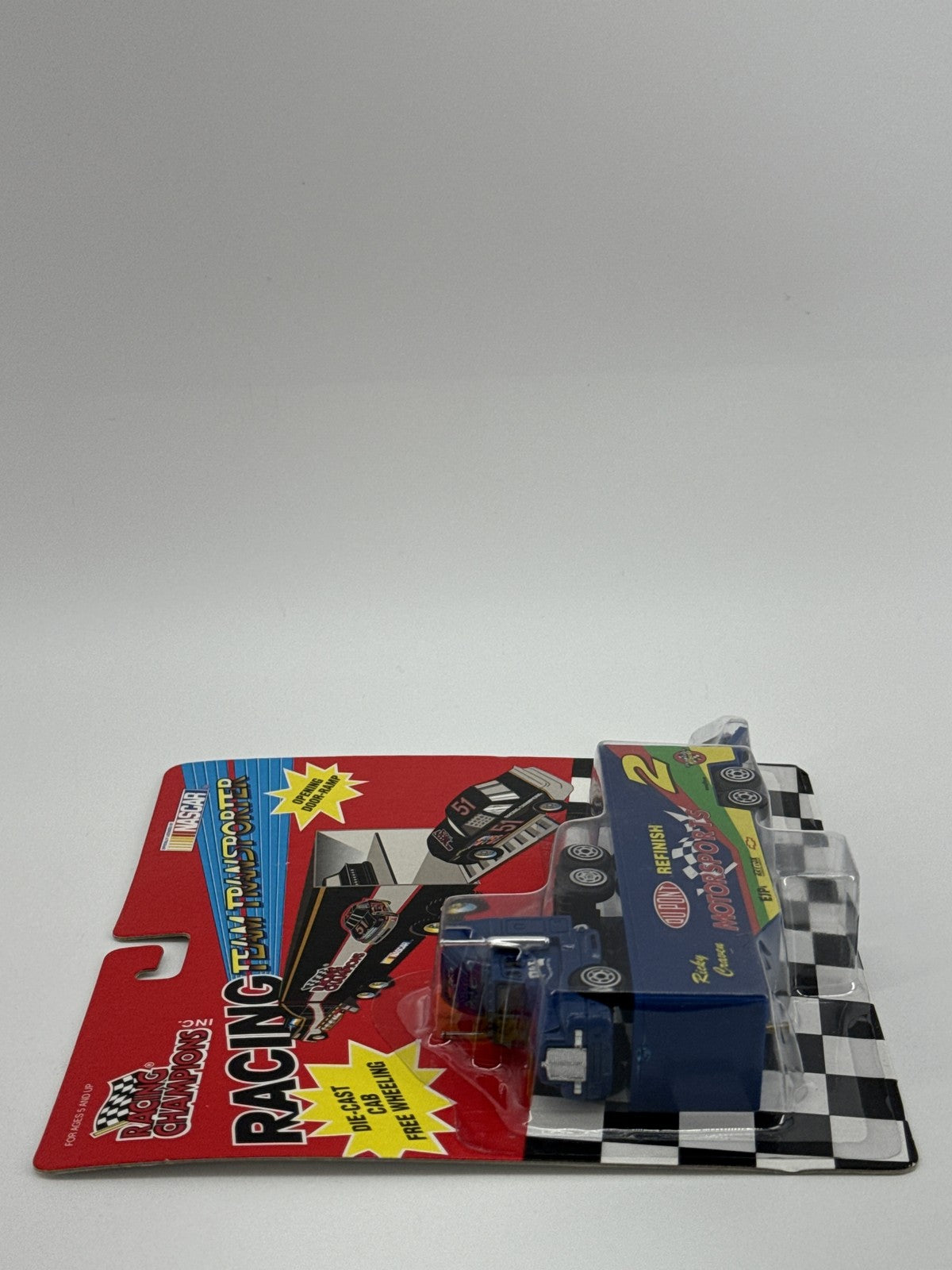 Vintage 1994 Racing Champions NASCAR Team Transporter Ricky Craven DuPont MOC